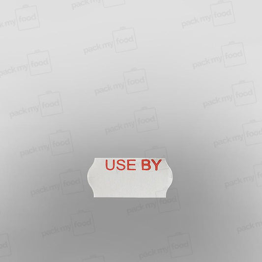 Label [CT4] USE BY White