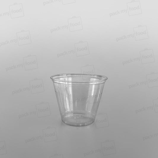 Solo Plastic Clear Cup, Squat - 9oz [266ml]