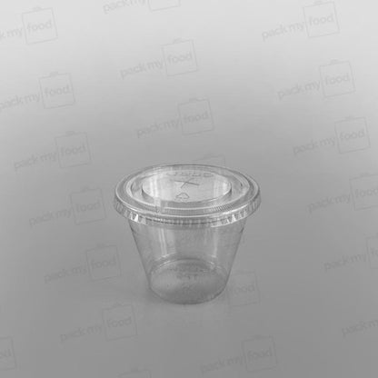 Solo Plastic Clear Cup, Squat - 9oz [266ml]