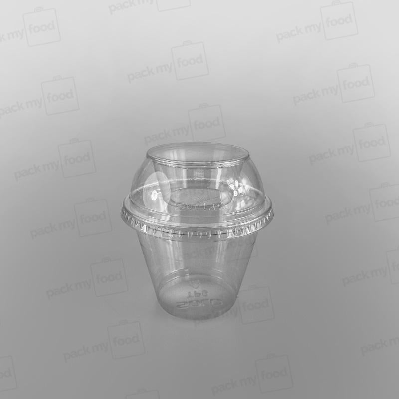 Solo Plastic Clear Cup, Squat - 9oz [266ml]