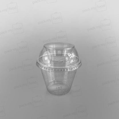 Solo Plastic Clear Cup, Squat - 9oz [266ml]