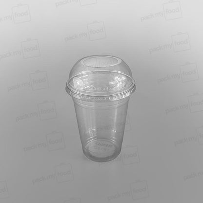 Solo Plastic Lid Domed, Extra Wide Hole [To Fit 12oz & 20oz Cups - PLC03, PLC06]