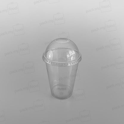 Solo Plastic Lid Domed Clear