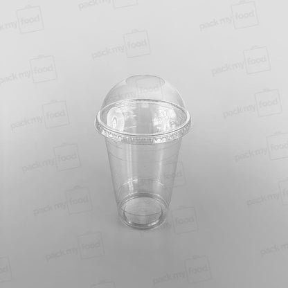 Somoplast Plastic Clear Domed Lid