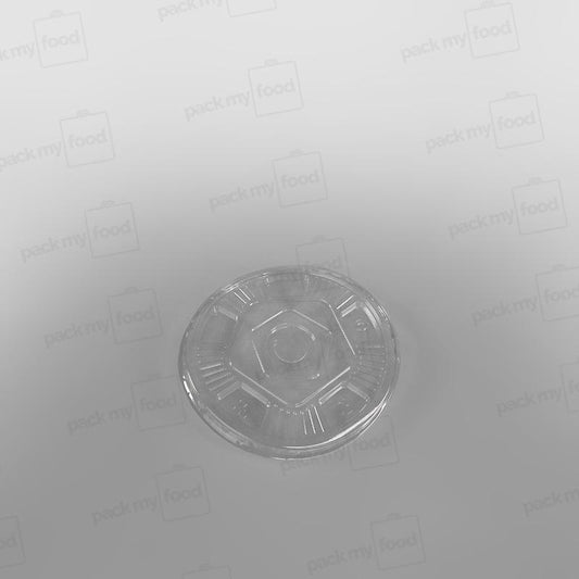 Dispo PLA Straw Slot Flat Lid To Fit Dispo PLA Smoothie Cups [9-20oz]