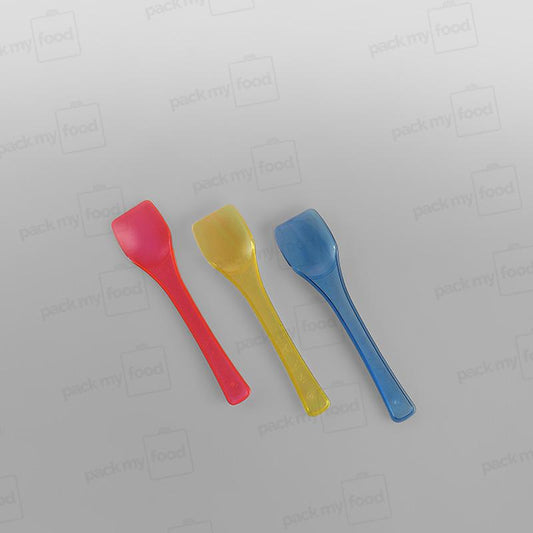 Plastic Gelato Ice Cream Spoons