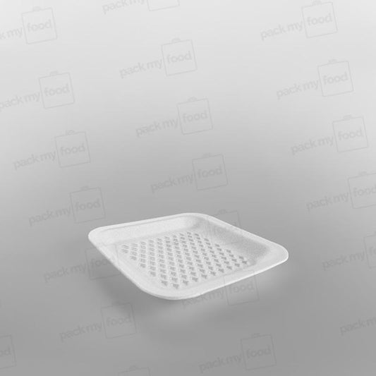 [M1] Polystyrene White Tray [133x133x15mm]