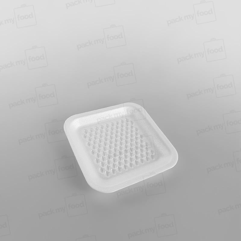 [M1] Polystyrene White Tray [133x133x15mm]