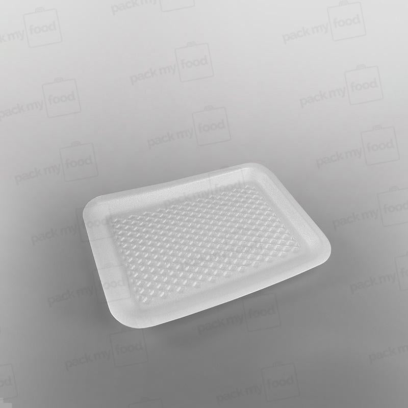 Middlewich [M13] Polystyrene White Tray [216x152x16mm]
