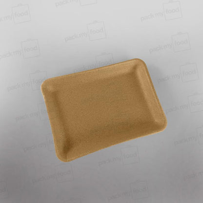 Linpac Infinity Tray Brown - 265 x 190 x 27mm