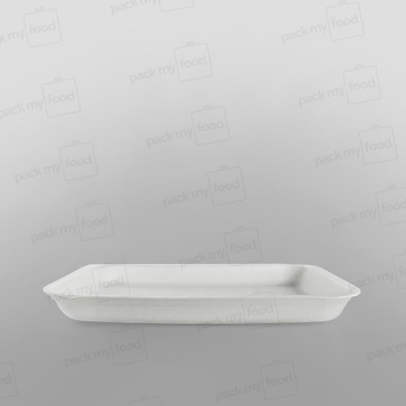 Middlewich [D18] Polystyrene White Tray [265x189x20mm]