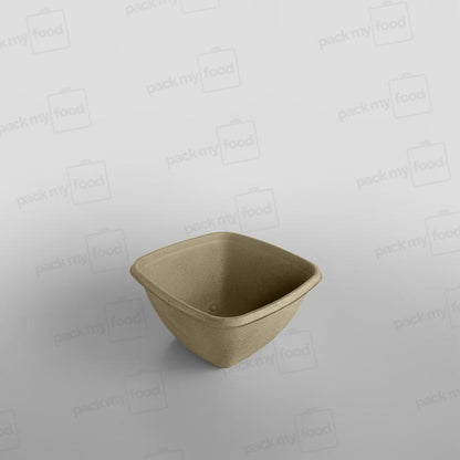 Sabert Small Square Pulp Bowl