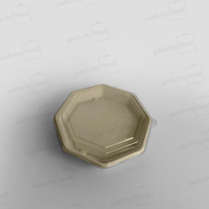Sabert rPET Lid For Octagonal Pulp Plate