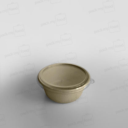 Sabert rPET Lid For Small Round Pulp Bowl