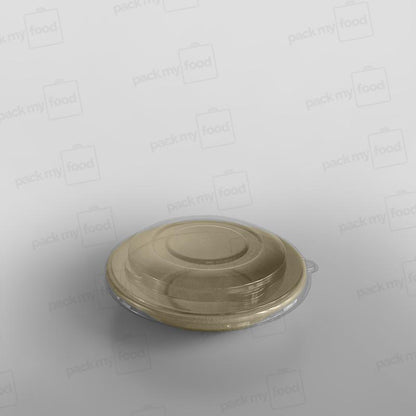 Sabert Domed rPET Lids For Wide Round Pulp Bowls