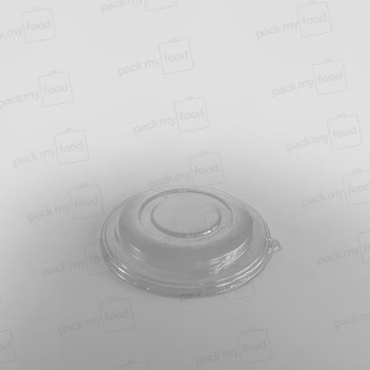 Sabert Domed rPET Lids For Wide Round Pulp Bowls
