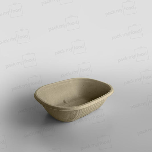 Sabert Oval Eco Street Food Pulp Bowl