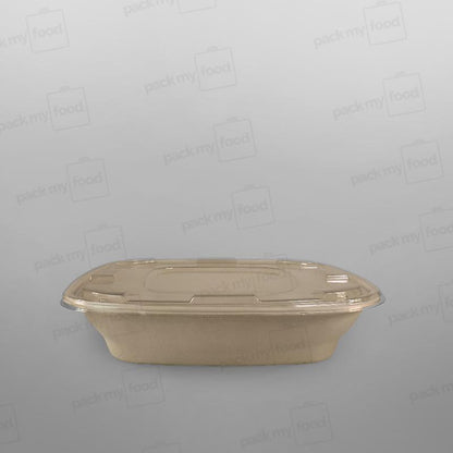 PET Lid For Sabert Square Catering Bowl