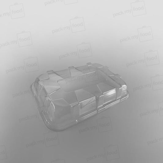 Sabert Domed Lid To Fit Rectangular Pulp Platter