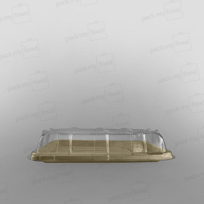 Sabert Domed Lid To Fit Rectangular Pulp Platter