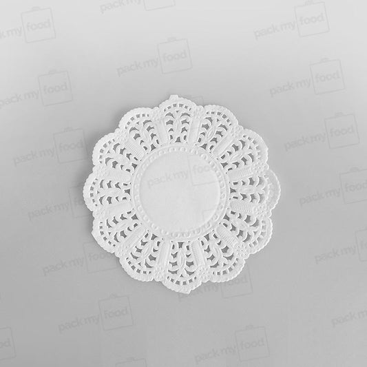 Swantex Paper Round Doily White