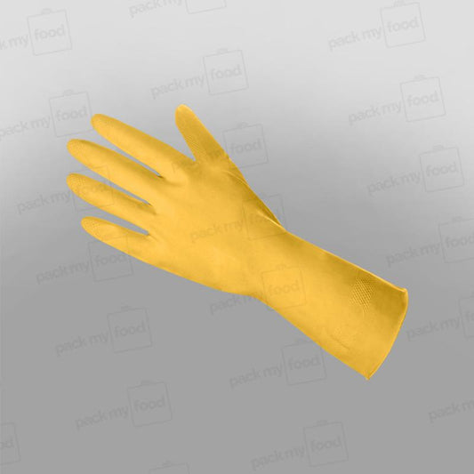 Rubber Gloves Yellow