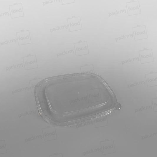 PET Lids For Rectangular Kraft Food Container [500/650/750/1000ml]