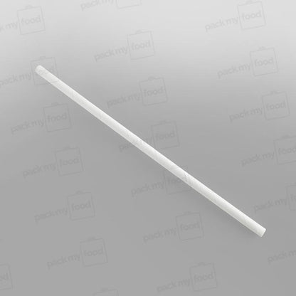 White Paper Straws [200 x 6mm]