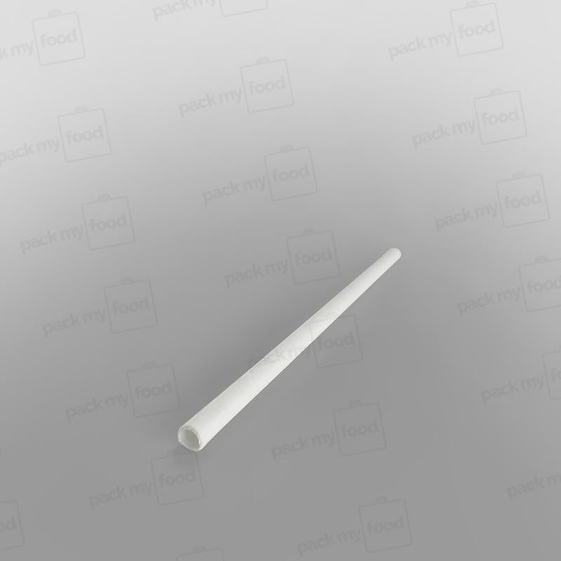 White Paper Straws [200 x 6mm]
