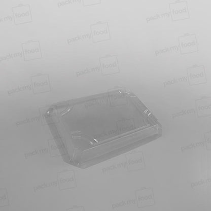 Compostable PLA Black Sushi Container Base & Lid