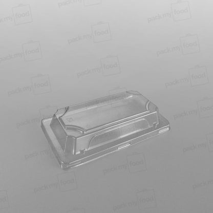 Black Sushi Container Base & Lids