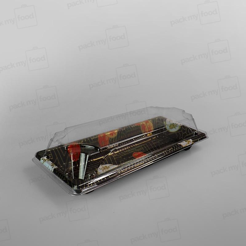 Sushi Container Base & Lids - Cherry Design