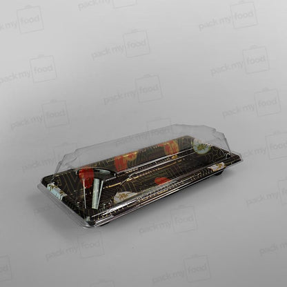 Sushi Container Base & Lids - Cherry Design