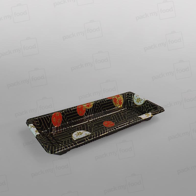 Sushi Container Base & Lids - Cherry Design