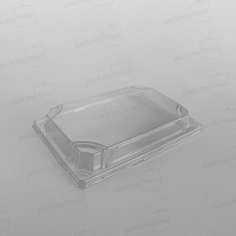 Black Sushi Container Base & Lids