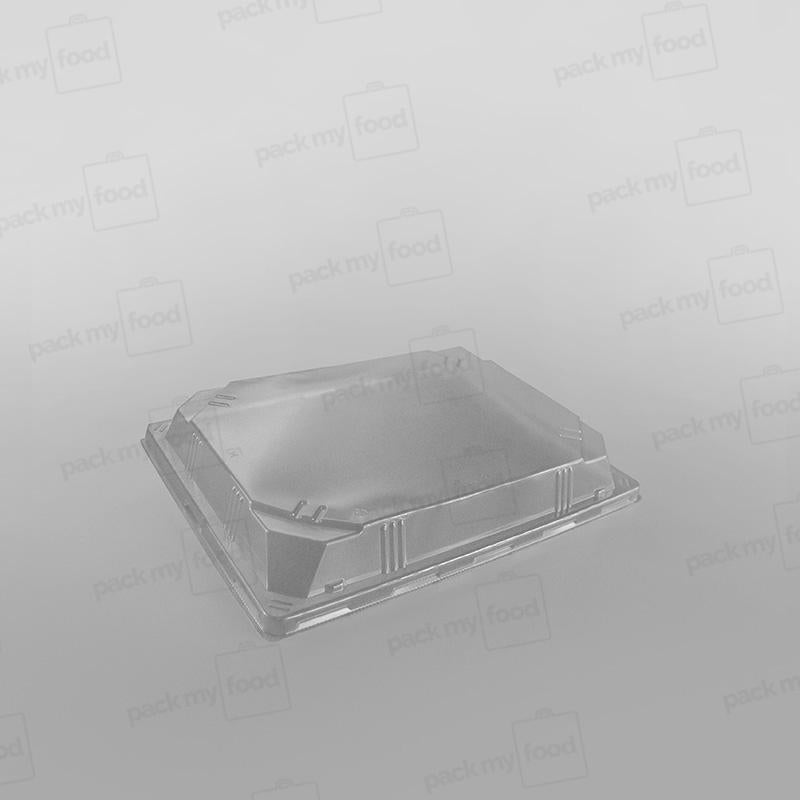 Black Sushi Container Base & Lids