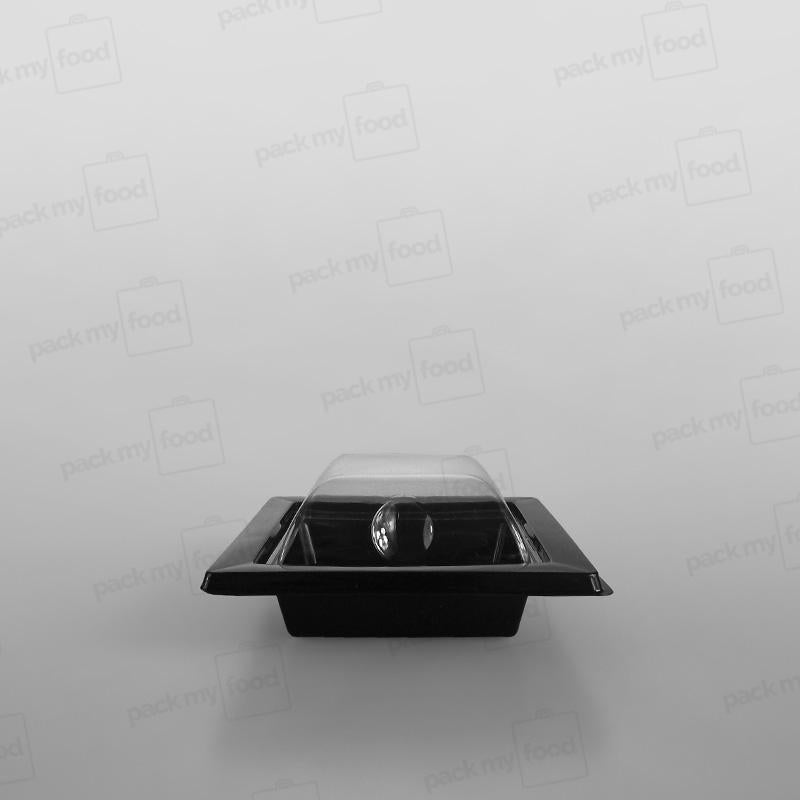 GPI Black Sushi Tray & Lids