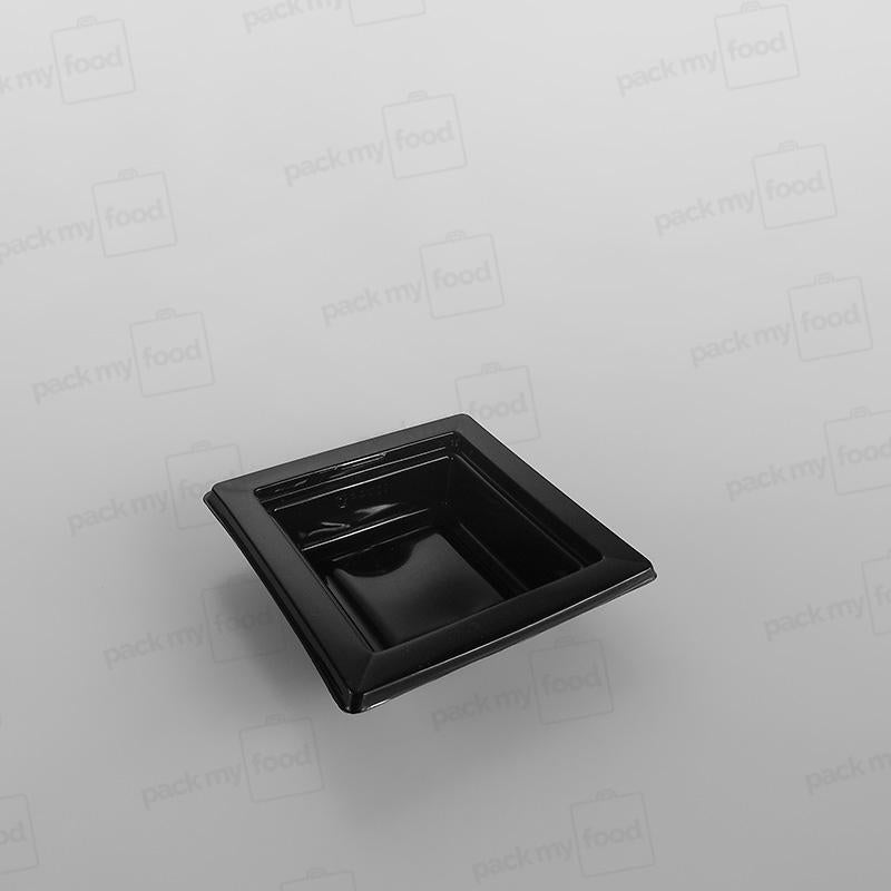 GPI Black Sushi Tray & Lids