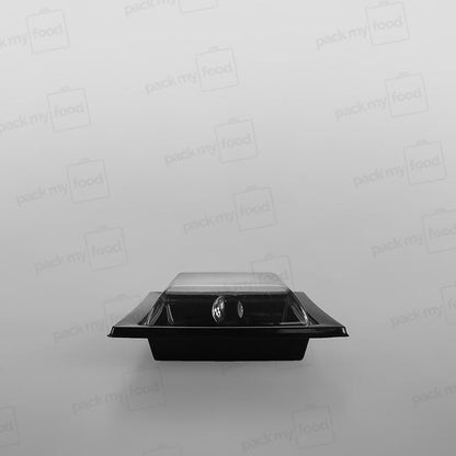 GPI Black Sushi Tray & Lids
