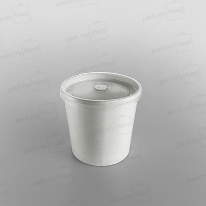 Go-Pak White Paper Soup Container