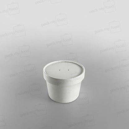 Go-Pak Paper Soup Container & Lid Combo