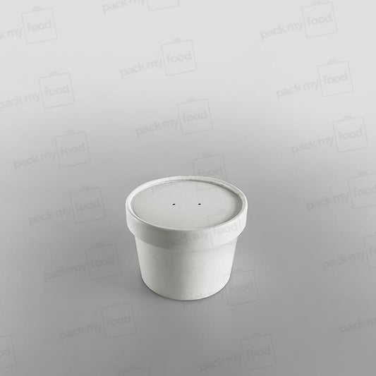 Go-Pak Paper Soup Container & Lid Combo