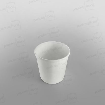 Go-Pak Paper Soup Container & Lid Combo