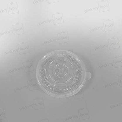 Dispo Plastic Clear Vented Lid For Kraft Soup Container [8-16oz]