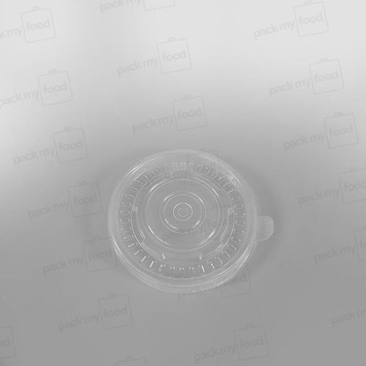 Dispo Plastic Clear Vented Lid For Kraft Soup Container [8-16oz]