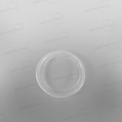 Go-Pak Clear Plastic Lid for Black Ripple Soup/ Food Container