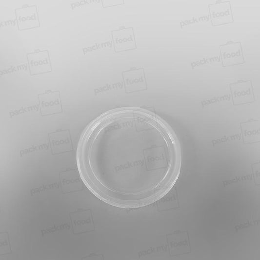 Go-Pak Clear Plastic Lid for Black Ripple Soup/ Food Container