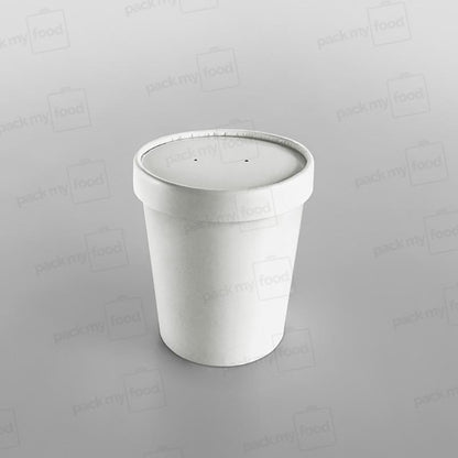 Dispo White Paperboard Lid [26/32oz]