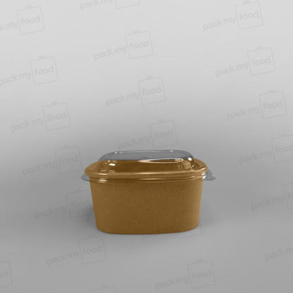 Sabert Premium Square Food Bowl - Kraft