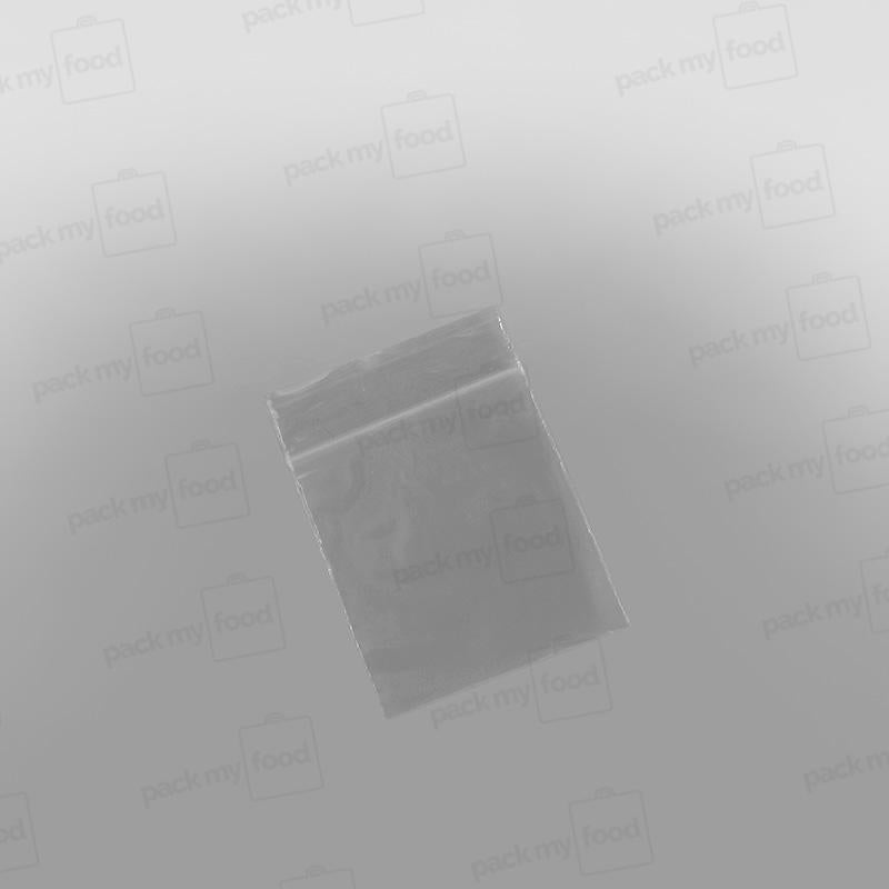 Self Sealed/ Grip Seal Clear Bag